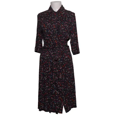 Robe chemise (Noir, Multicolore) de Happi Élasthane, Viscose