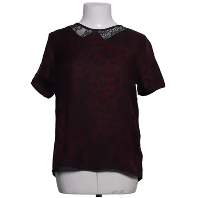 Top (Rood, Zwart) van Set Zijde, Viscose