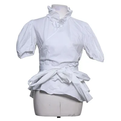 Wickelbluse (Weiß) von Alexachung Baumwolle