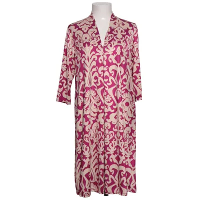 Robe (Violet, Beige) de Julia Wang Élasthane, Polyester