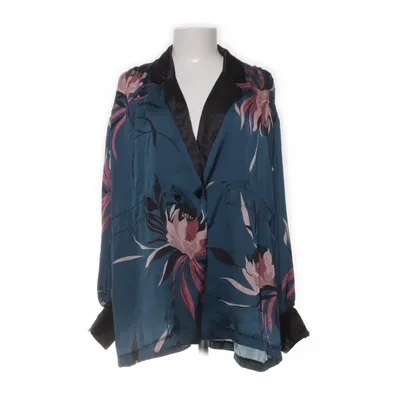 Dressing gown (Blue, Multicolored) from Boohoo Polyester