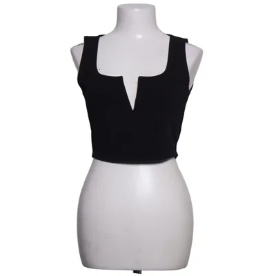 Crop top (Noir) de NLY One Élasthane, Polyester