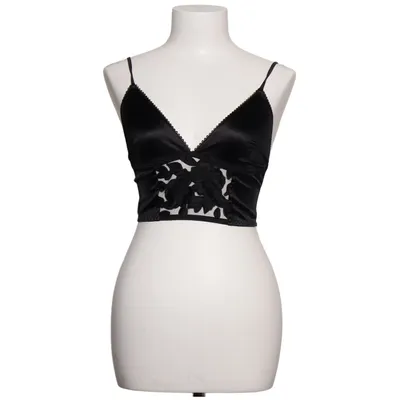 Crop top (Svart) från Bershka