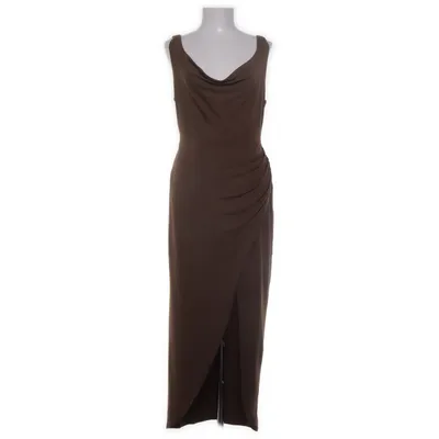 Robe longue (Marron) de NLY Eve Élasthane, Polyester