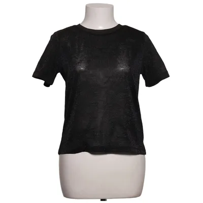 T-shirt (Svart) från Pieces Metallfiber, Polyester