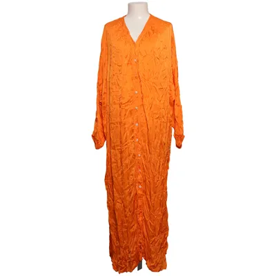 Maxi jurk (Oranje) van Kata Zijde, Viscose