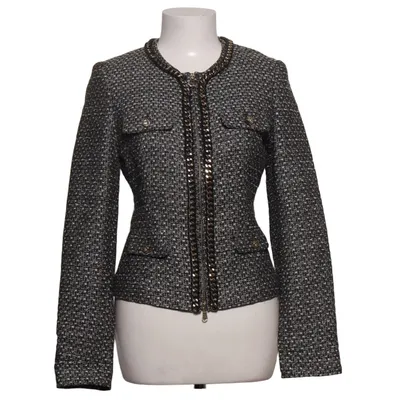 Veste (Noir, Blanc) de Guess Acétate, Acrylique, Coton, Polyamide, Polyester, Viscose, Laine