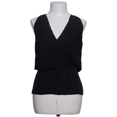 Wrap top (Black) from Theory Silk