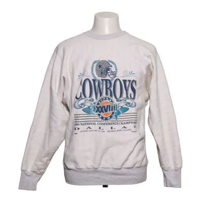 Sweatshirt (Wit, Grijs) van Trench Katoen, Polyester