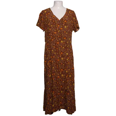 Dress (Brown, Yellow, White) from Bright & Beautiful Viscose