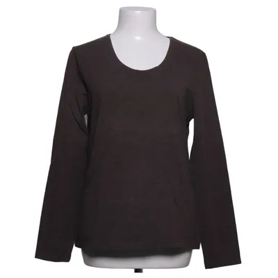 T-shirt à manches longues (Marron) de Rena Marx Coton, Élasthane, Polyester