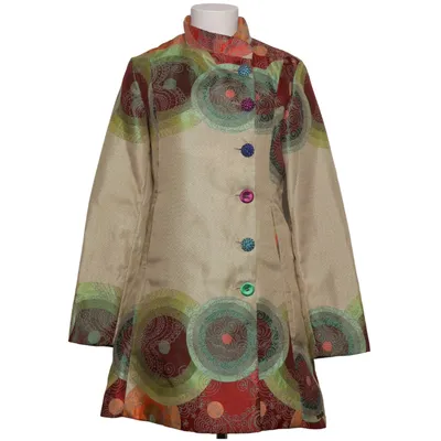 Kappa (Beige, Flerfärgad) från Desigual Acetat, Polyester