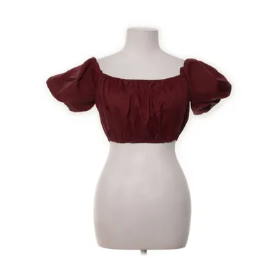 Crop top (Rouge) de STAUD Coton
