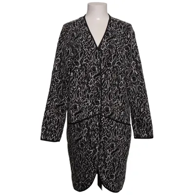 Cardigan (Black, White) from Brandtex Cotton, Elastane, Polyester