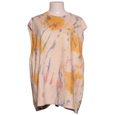T-shirt (Beige, Mehrfarbig) von Zara Baumwolle, Polyester