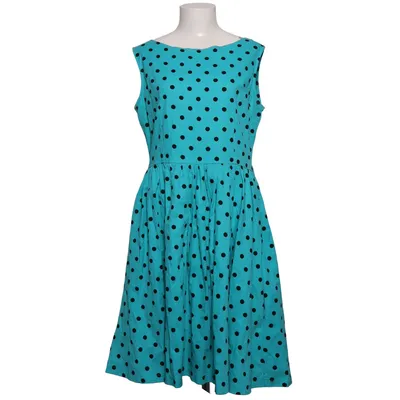 Klänning (Blå, Svart) från Lindy Bop Bomull, Elastan, Polyester