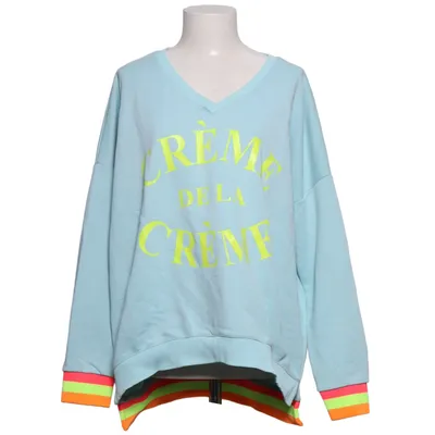 Sweatshirt (Blue, Multicolored) from Miss Goodlife Cotton