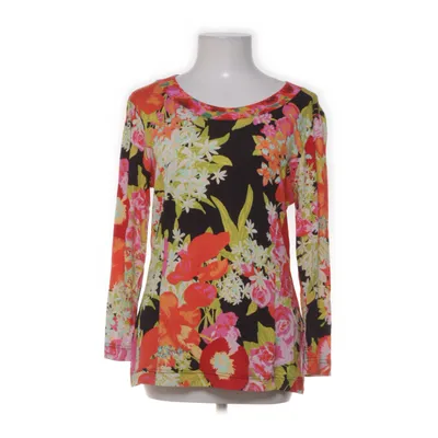 Lange mouwen shirt (Zwart, Meerkleurig) van Eva & Claudi Katoen, Elastaan