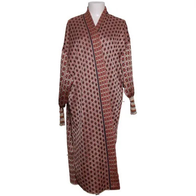 Cardigan (Beige, Rood, Meerkleurig) van Zara Knit Metallvezel, Polyester, Viscose
