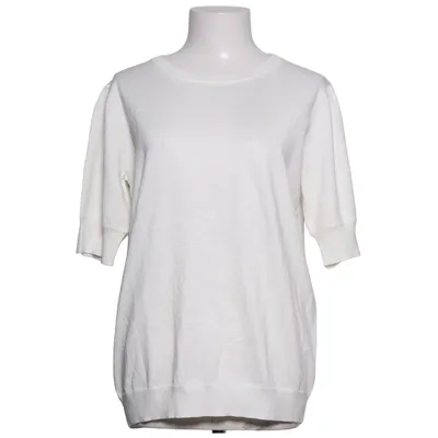 Top (White) from Glamz Metallic fiber, Polyamide, Viscose