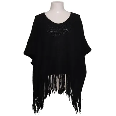 Poncho (Gray) from JNCO Acrylic, Polyamide, Viscose, Wool