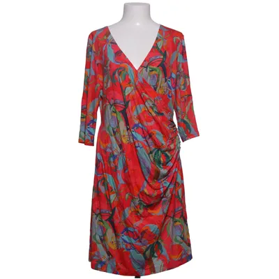 Robe (Rouge, Multicolore) de Fox's Élasthane, Viscose