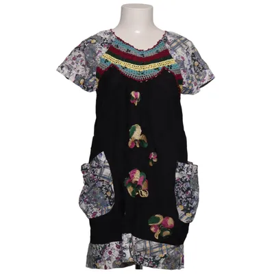 Klänning (Svart, Flerfärgad) från Lindsay Moda Bomull, Polyester