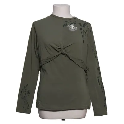 T-shirt à manches longues (Vert) de Outlander Coton, Élasthane