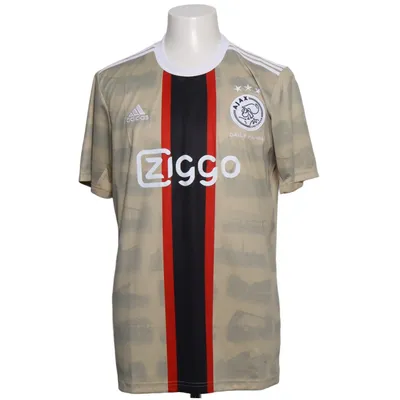 Fotbollströja (Beige, Svart, Röd) från Adidas Återvunnen polyester