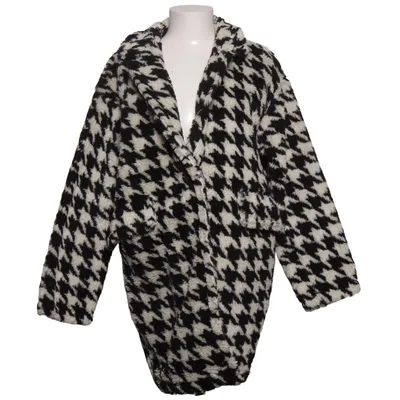 Fleecejacke (Schwarz, Weiß) Polyester