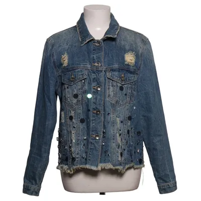 Jeansjacka (Blå, Flerfärgad) från Denim Bomull