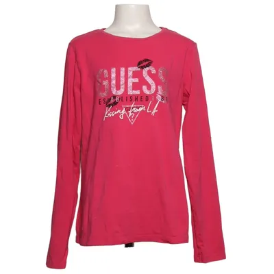 Långärmad t-shirt (Rosa) från Guess Bomull, Elastan