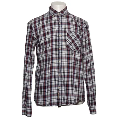 Flanellskjorta (Vit, Blå) från Vailent Clothing Bomull