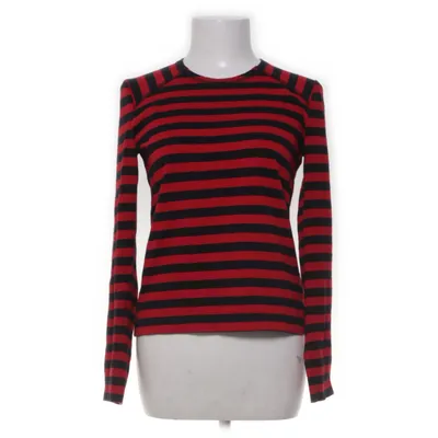 Long sleeve T-shirt (Red, Black) from Ganni Cotton