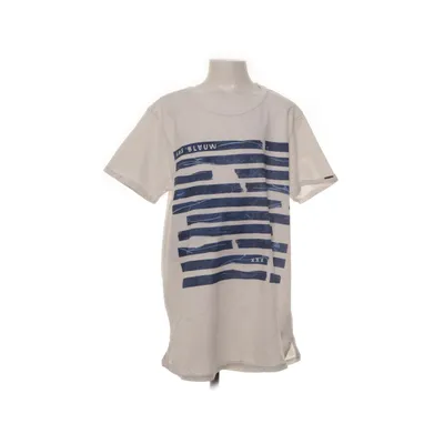 T-shirt (Hvid, Blå) fra Scotch & Soda Bomuld