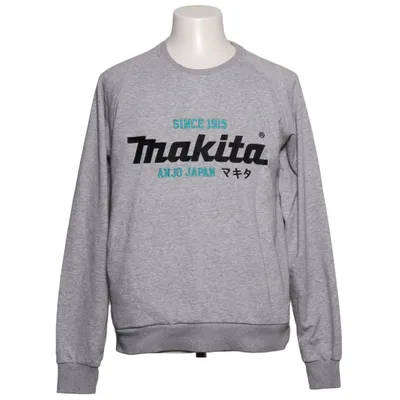 Collegetröja (Grå) från Makita Bomull, Polyester