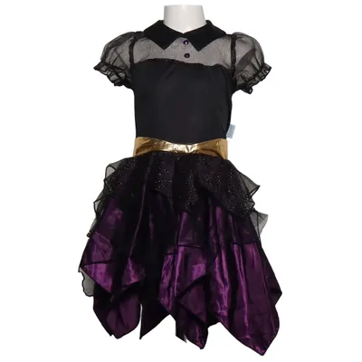 Fancy dress (Black, Purple, Gold) from Den Goda Fen Polyester