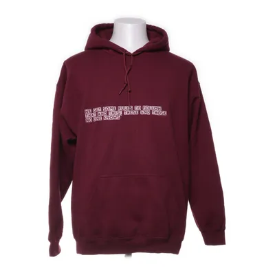 Huvtröja (Lila) från Gildan Bomull, Polyester