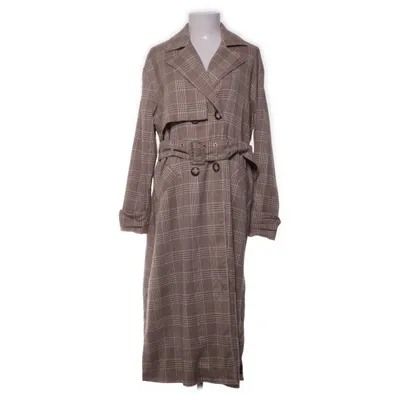 Trenchcoat (Brun, Flerfärgad) från Collection Pimkie Elastan, Polyester, Viskos