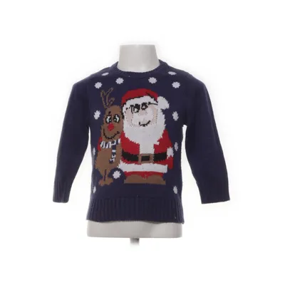 Julesweater (Blå, Flerfarvet) fra Mywear Young Akryl