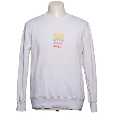Sweatshirt (White) from MSGM Milano Cotton