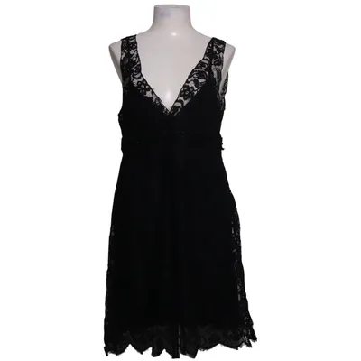Dress (Black) from Velvet Modal, Nylon, Silk