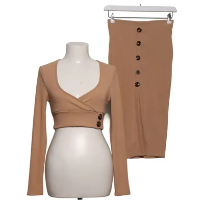 Ensemble (Beige) de Shein Élasthane, Polyester