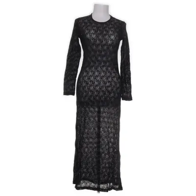 Robe longue (Noir, Gris) de Lea Polyamide