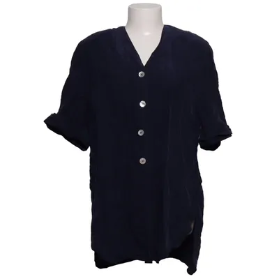 Chemise à manches courtes (Bleu) de Elinette Design Cupro