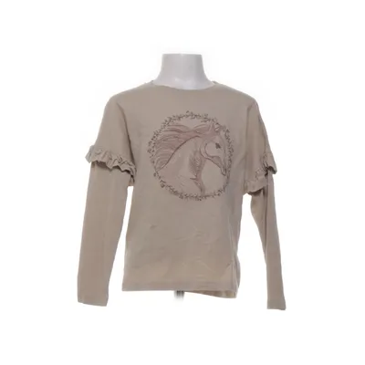 Långärmad t-shirt (Beige) från Wheat Ekologisk bomull