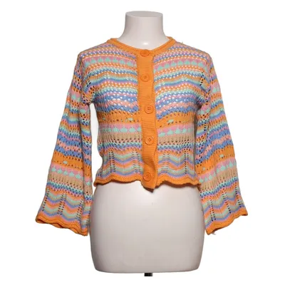 Cardigan (Orange, Flerfarvet) fra Thanne Akryl
