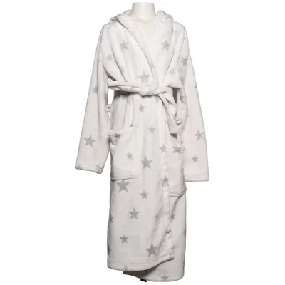 Bathrobe (White, Gray) from Hampton Republic Polyester