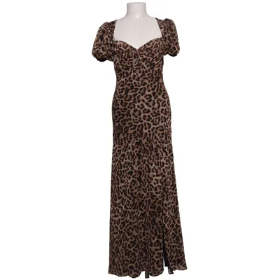Maxi dress (Brown, Black) from Topshop Polyester