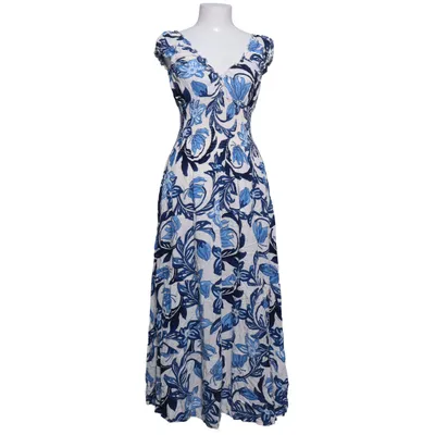 Jurk (Blauw, Wit) van Miss Miss Viscose